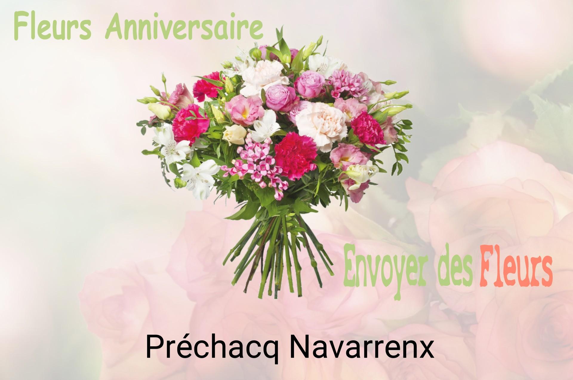 Bouquet de fleurs d’anniversaire livré à Préchacq-Navarrenx